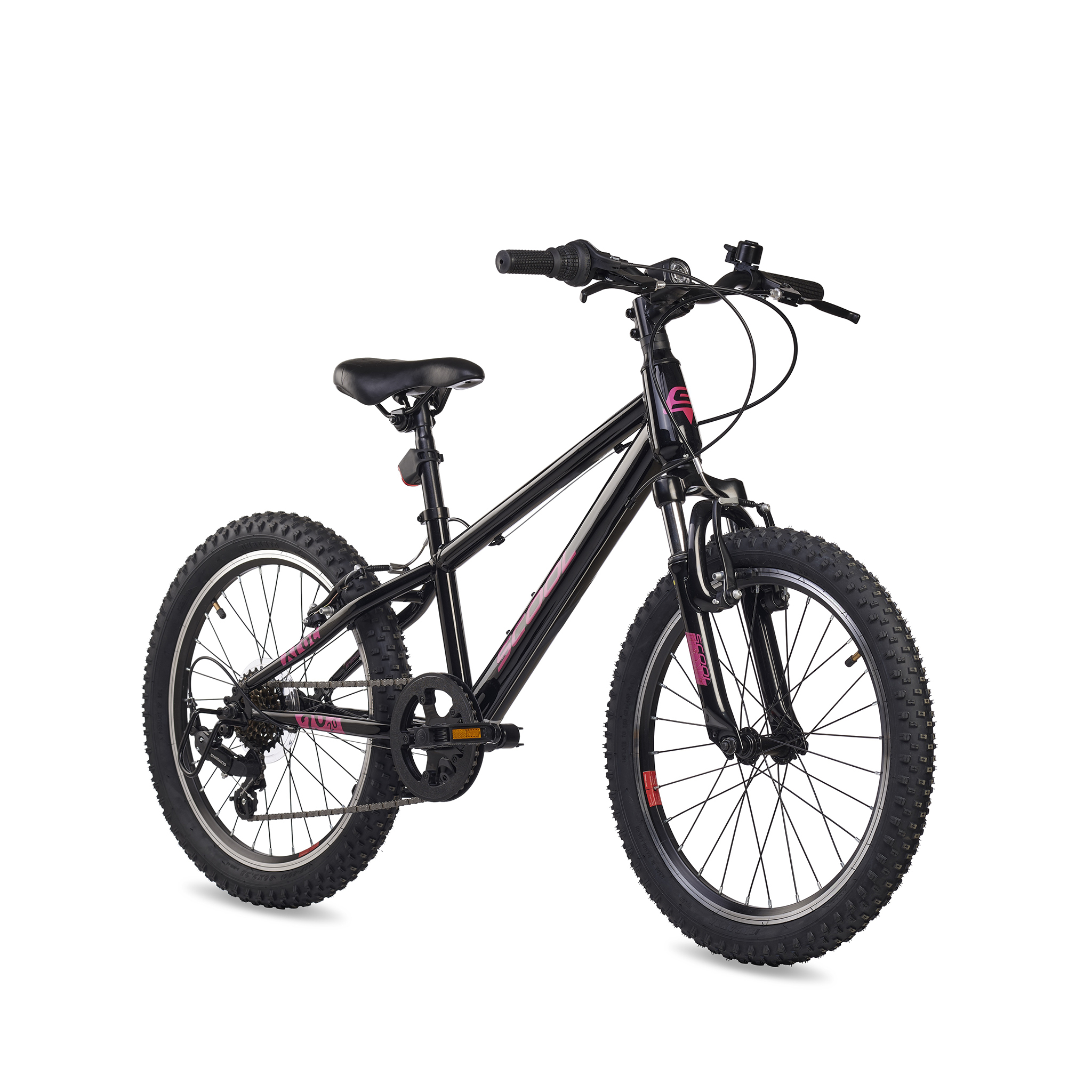 S'COOL Xroc 20-K6 Kinderfahrräder (schwarz) 2